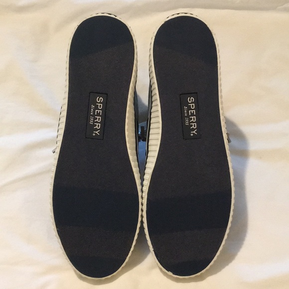 Sperry High Top Canvas Sneakers - Picture 5 of 6